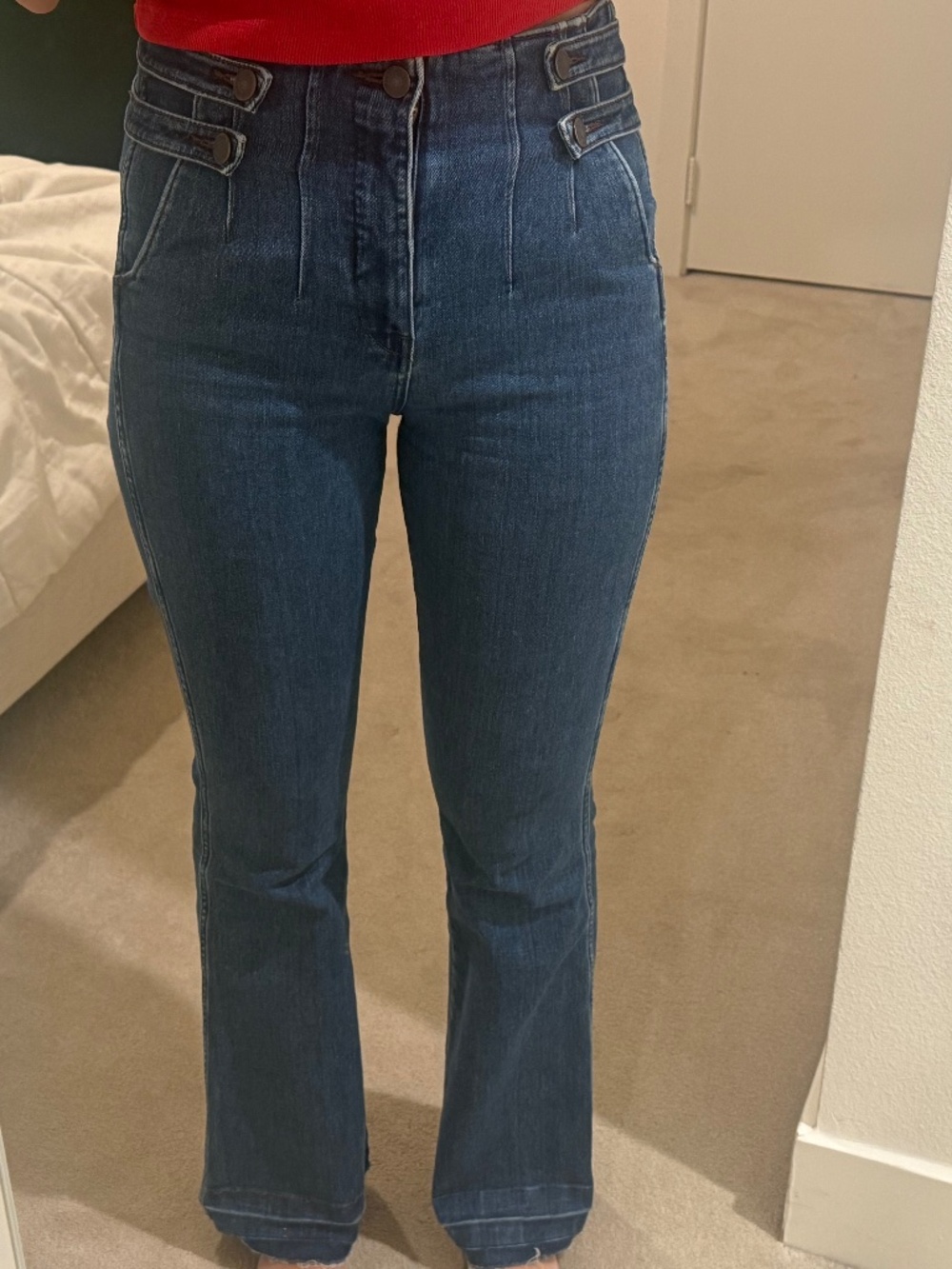 Veronica Beard High waist jeans